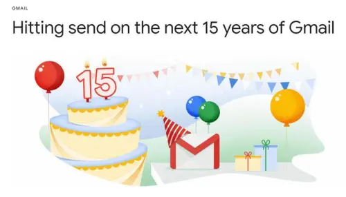 Gmail festeggia i 15 anni e regala due nuove funzioni