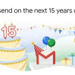 Gmail festeggia i 15 anni e regala due nuove funzioni